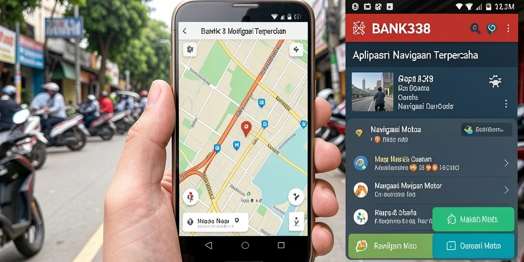 Tampilan antarmuka intuitif BANK338 untuk navigasi motor.
