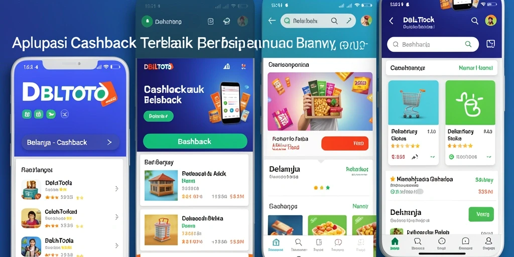 Tampilan antarmuka pengguna DBLTOTO yang menarik saat menggunakan fungsi Cashback.
