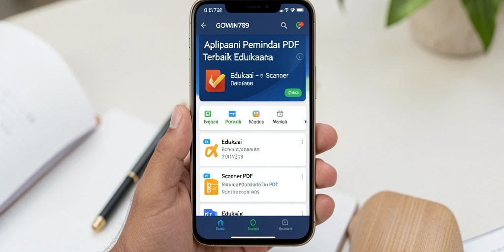 Tampilan antarmuka GOWIN789 yang sederhana dan fungsional.