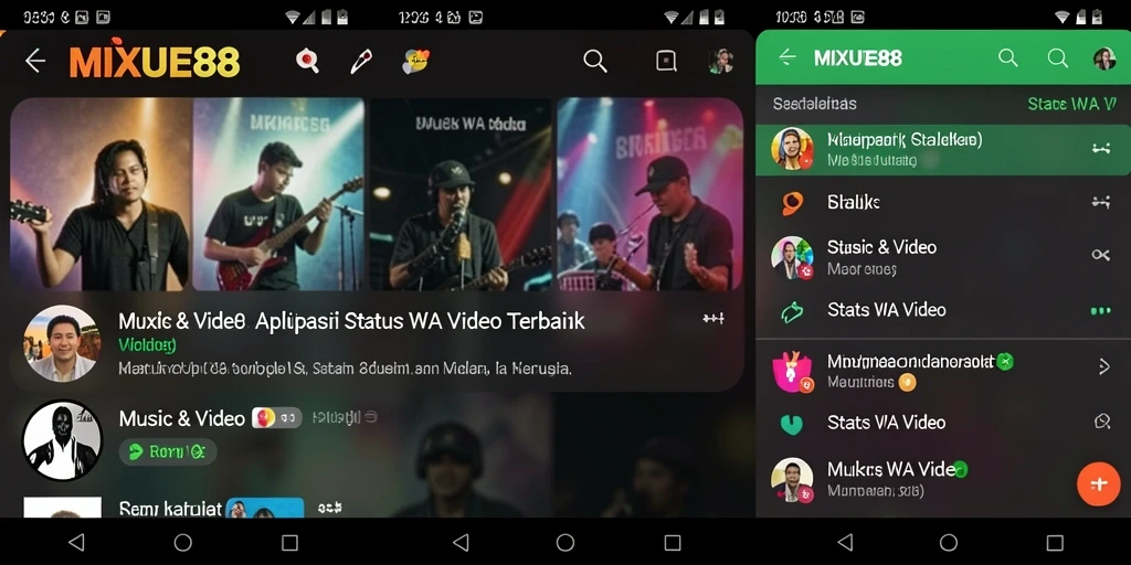 Tampilan antarmuka MIXUE88 yang user-friendly dan fungsional.