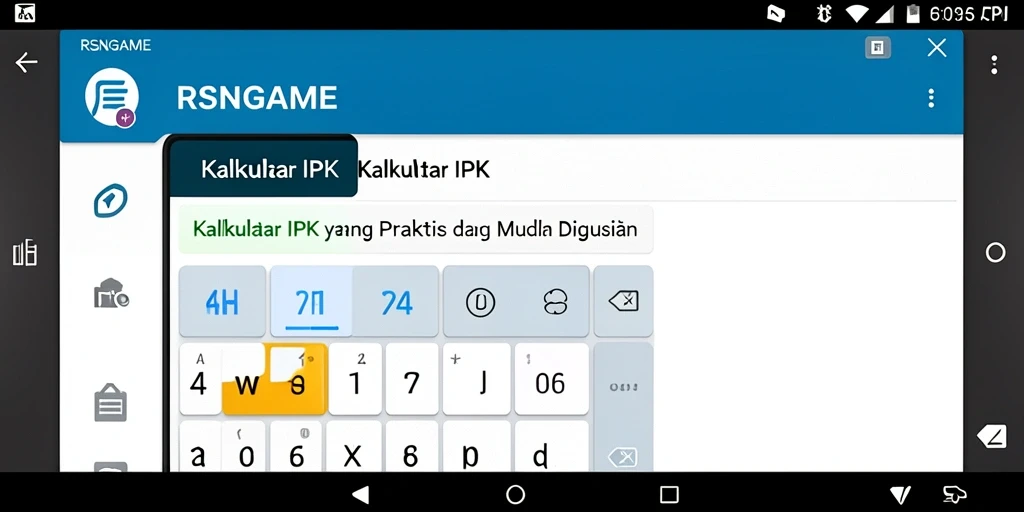 Antarmuka sederhana dan fungsi Kalkulator IPK yang efisien.